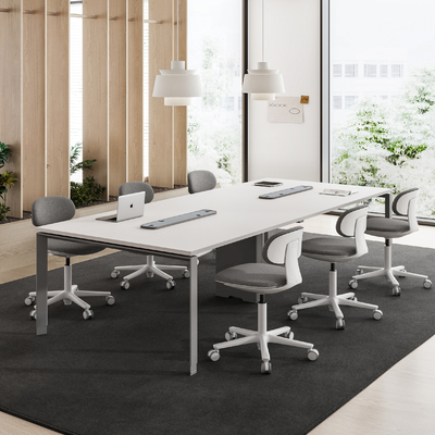 주문 MC3.0 세련된 디자인 회의실 테이블, 높이 조절 가능한 발 회의실 책상 online manufacture