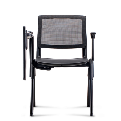 주문 에르고노믹 Mesh 오피스 의자, Mesh 회담실 의자 폴더블 쓰기 태블릿과 함께 online manufacture